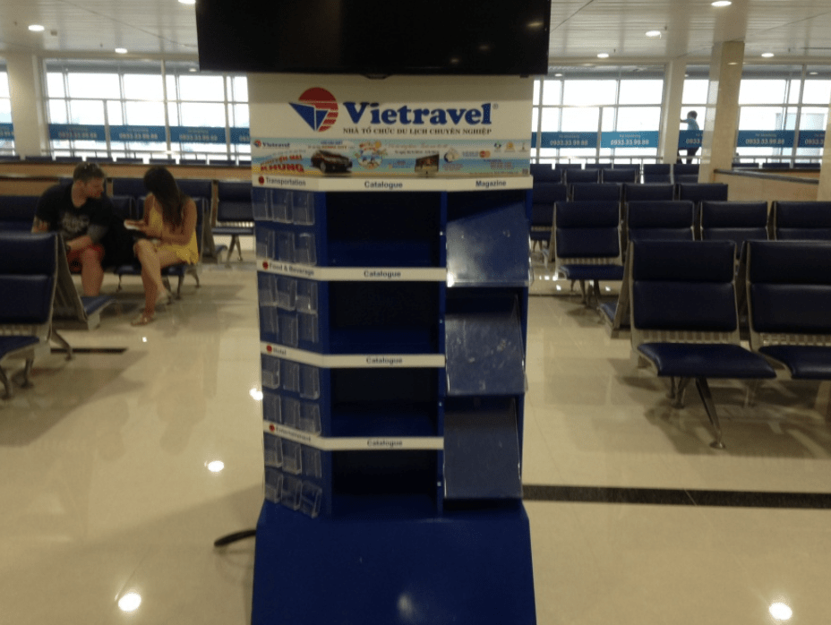 Vietnam airport advertising